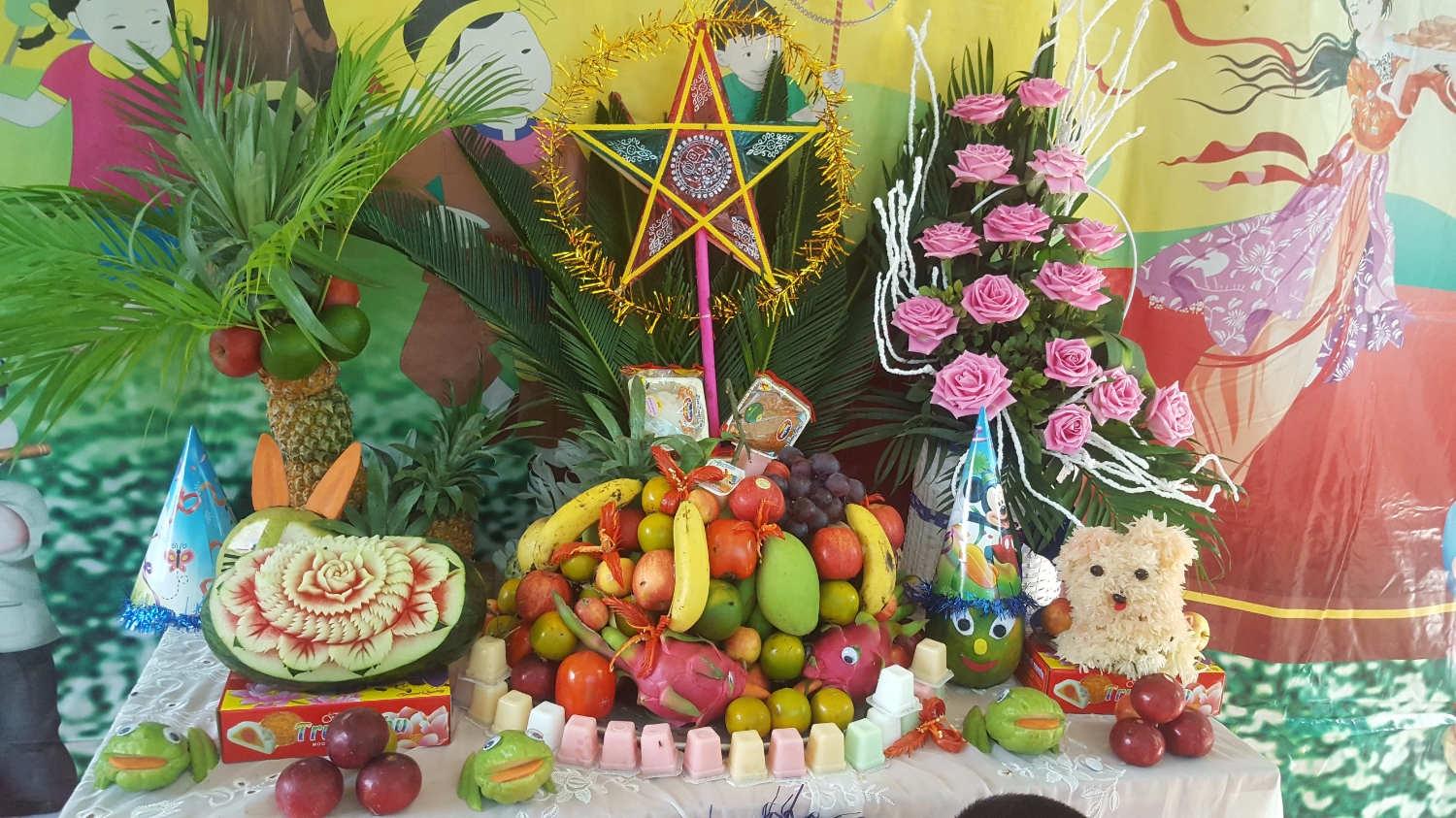 Bé vui tết trung thu