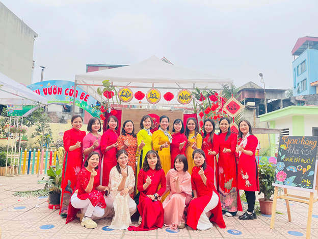 Chương trình :" Hội Chợ Quê" của Trường Mầm non La Dương